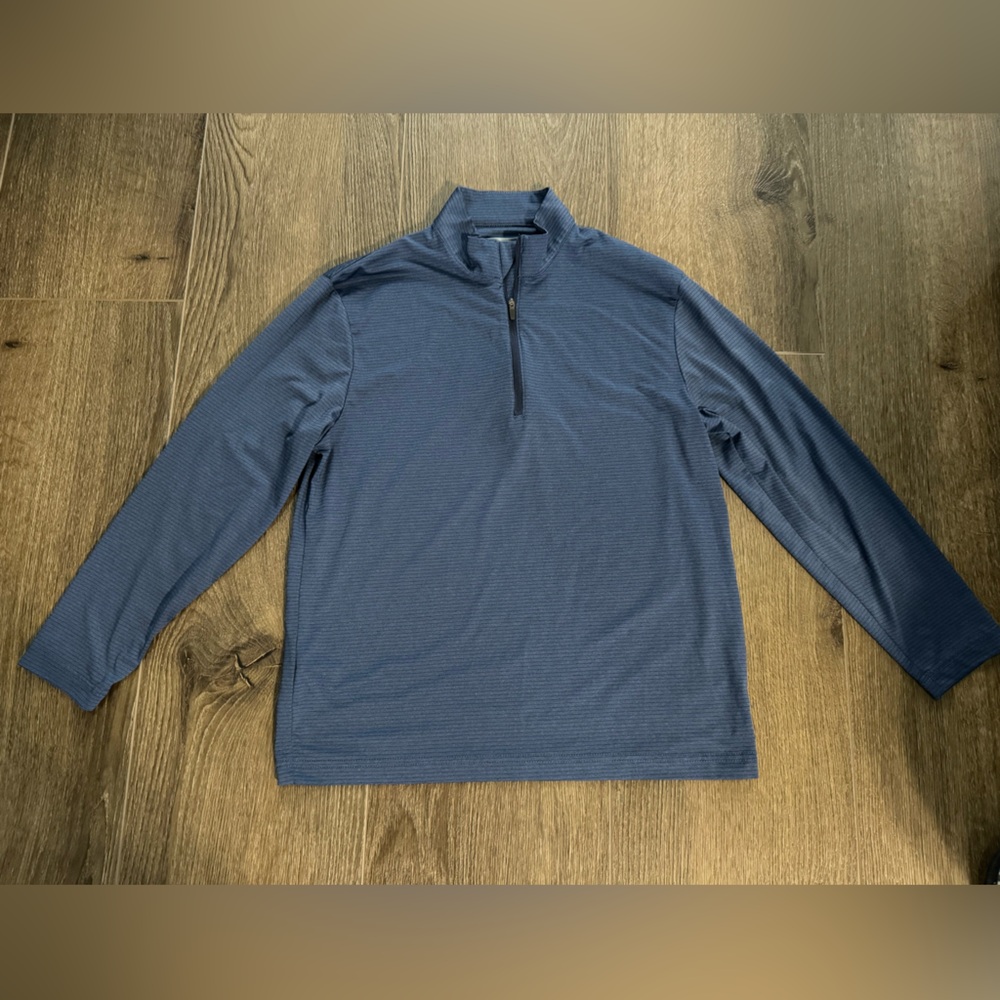PGA Tour Golf Youth Big Boy's Quarter zip sweatshirt. UPF 30+ Youth Large 14-16